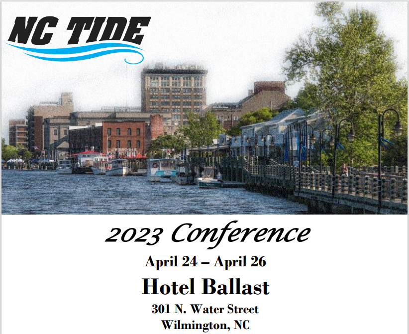 NC TIDE 2023 Conference in Wilmington, NC